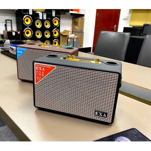 Super Light Leather Table Speakers Built-in Batt 96dB+ Party Camping Hiking