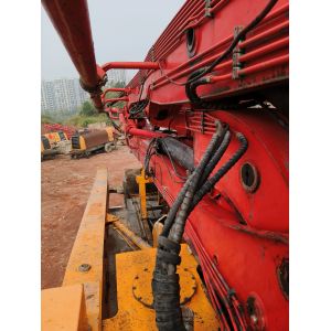 Used Sany 40-meter Concrete Pump Truck Adopts Isuzu Chassis, Which Is Economical