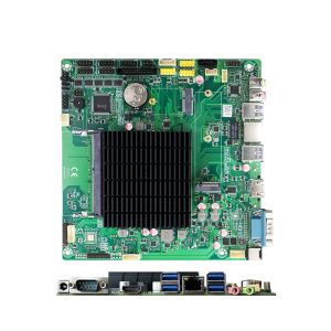 Industrial Automation Triple Display Fanless Mini Itx Motherboard with Intel UHD