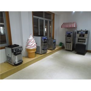 Floor Standing Single Flavor Ice Cream Machine , Soft Serve Yogurt Maker