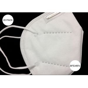 Outdoor KN95 Protective Face Mask CE Certified Safe With Earloop Respirator 20 -