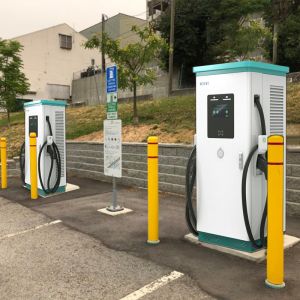 240KW DC Output Current 60kw CCS Chademo EV Charger Ocpp16.j Dual Gun Fast