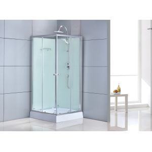 Buy cheap 5mm Sliding Bathroom Shower Glass Enclosures 800x800x2150mm from wholesalers