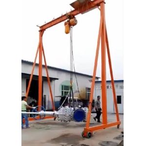 Customized Workshop Portable Gantry Crane 5 Ton 380V 50Hz 3Phase