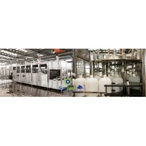 Pure Water Drinking 5 Gallon Water Filling Machine Compact For Waterworks