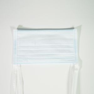 Hypoallergenic 3 Ply Flat Tie - On Surgical Face Mask