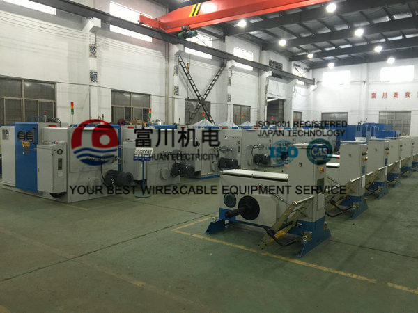 30kw Double Twist Buncher Machine Core Wire Normal Twisting Buncher Equipment