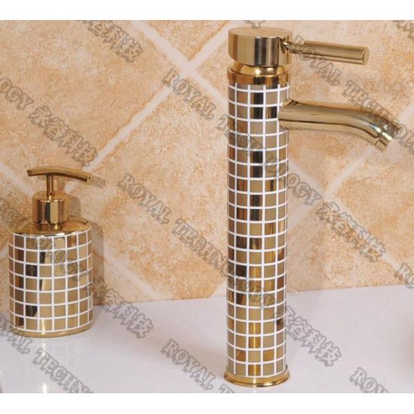 Pvd Gold Ceramic Coating Equipment , Tin Gold Basin Ion Plating System