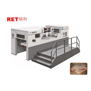 Food Packaging Paper Packing Machine , Customizable Hot Foil Stamping Machine
