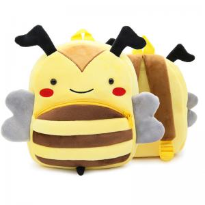 Wholesale New Cute Cartoon Kids Plush Backpack Toy Mini School Bag Children