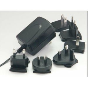 White / Black P Wall Mount Power Adapter Over Current Protection
