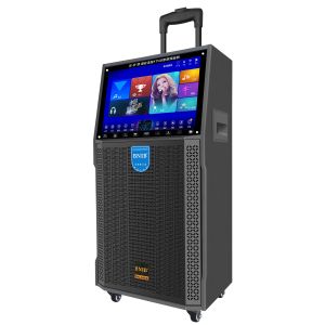 Wholesale 14.1 Inch Karaoke Video Machine 30W WIFI Bluetooth Speaker With Touch Screen from china suppliers