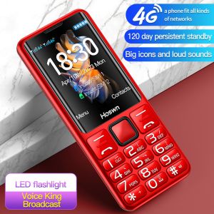 2.4'' TFT Screen 32MB RAM Torch Dual SIM i79 (H6) 4G Elderly Mini Cellphone