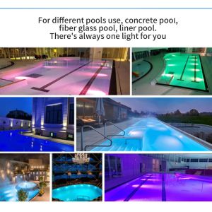 OEM 42W Inground Swimming Pool Lights , 220V Inground Pool Lights LED Color