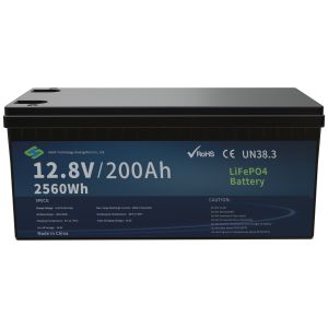 IP65 Waterproof RV Lithium Battery 2560WH With Screw Terminal