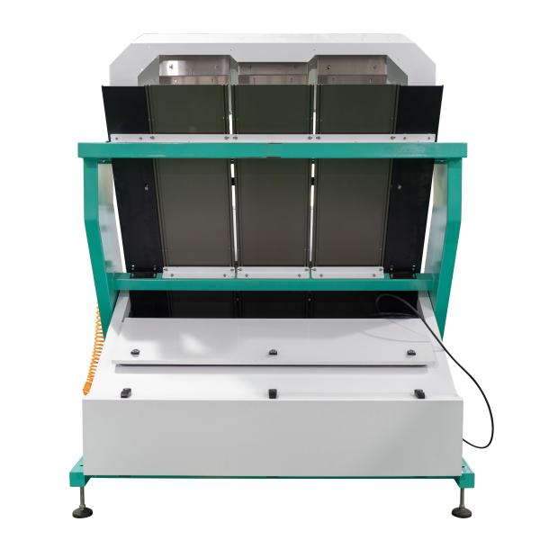 High Precision Color Sorter Grain Corn Quinoa Low Noise Operation Interface For Sorting Large Capacity
