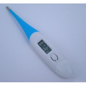 Electronic Softhead LCD Displaying Digital Pen Thermometer