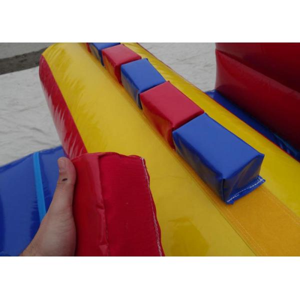 Commercial 0.55mm PVC Bungee Run Inflatable Sports Games For Two Persons