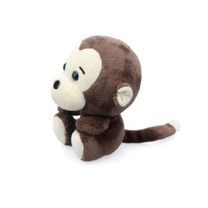 Skin Friendly Polypropylene Cotton Filling Monkey Plush Pillow