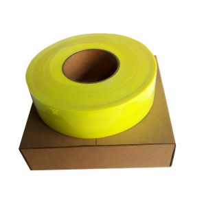 DOT Class 1 Prismatic Reflective Tape Safety Flourescent Yellow Adhesive Set 2"