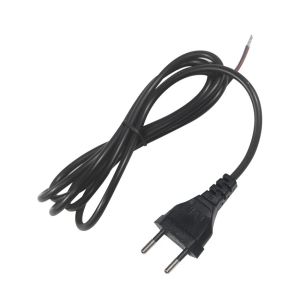 VDE Approved EU 2 Pin to IEC C7 C8 Laptop Power Cord 1.5m