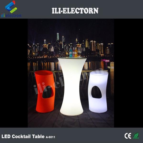 RGB Outdoor Plastic Illuminated Led Interactive Table Touch control