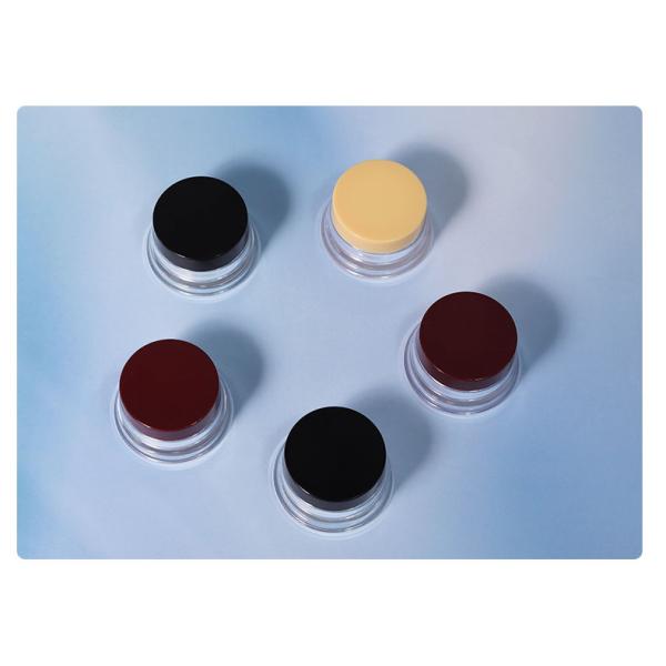 50G Empty Glass Lotion Jar for Cosmetics PS Material Custom Refillable Cream Jar Body Butter Containers