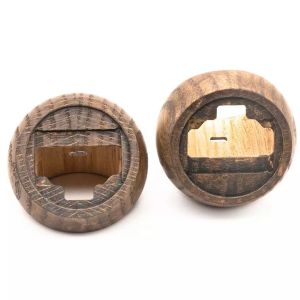 OEM Precision CNC Service Custom Wood Alarm Clock Shell Milling Wooden Prototype