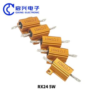 RXG24 Wirewound Resistor 10W 12ohm Gold Aluminum Shell Resistor