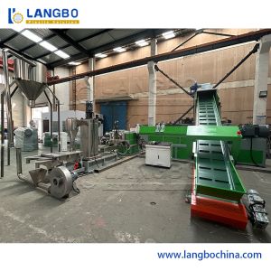 400kg/h Capacity Plastic Pelletizing Machine with 2 Years Warranty and 45 Days