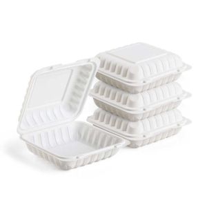 Customized logo microwave vent reusable takeout fried chicken box disposable