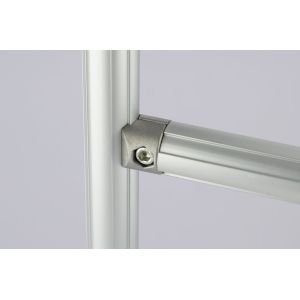 Grab Connection Aluminum Pipe Fittings , Aluminium Tube Connectors SGS