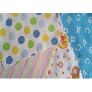 China Pure Cotton Flannel Fabric Printed Flannel Cartoon For Pyjamas With Waterproof on sale