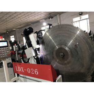 Customized Large CNC Circular Saw Blade Front And Rear Angle Grinding Machine
