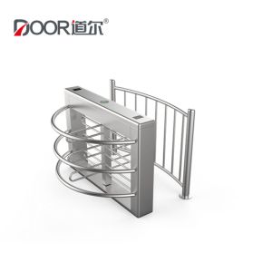 Access Controlling Turnstile Security Access Control System Half Height