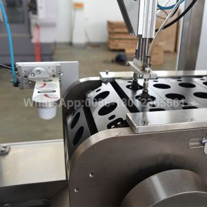 Two Lanes Nespresso Coffee Capsule Filling And Sealing Machine