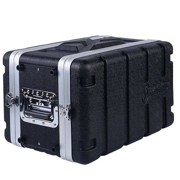 Quality Durable  ABS 8" Depth 6u Shallow Flight Case 4X Laches for sale