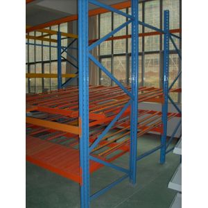 Warehouse Electrostatic Gavalnized Rails Carton Flow Shelving Rollers