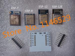 Wholesale Serial WIFI ESP8266 module adapter plate ESP-07 / ESP-08 / ESP-12 / ESP-12E adapter plate from china suppliers