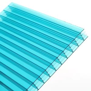 Poly Carbonate Roof Frosted Crystal Polycarbonate Sheet Twin Wall Polycarbonate