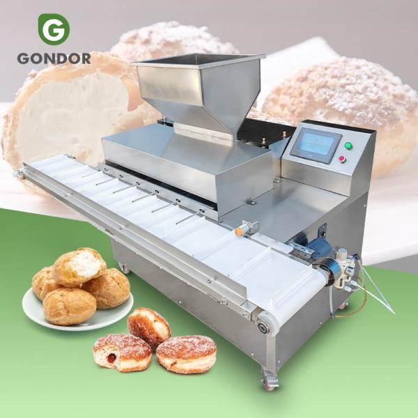 Quality Croissant Macha Auto Jam Bread Injector Donut Automated Cheese Cream Puff Fill Inject Chocolate Machine for sale