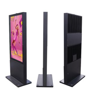 Outdoor 49inch Double Sides Digital Signage with Metal Case and Toughened Glass