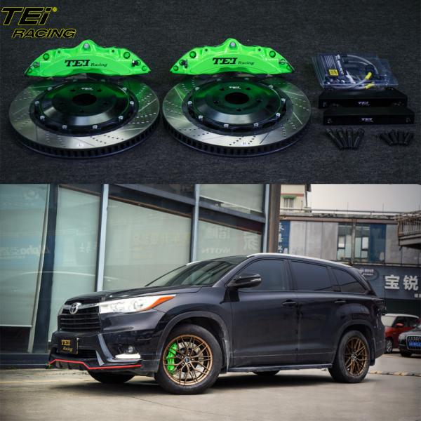 Front Big Brake Kit 6 Piston Caliper With 378x32mm Rotor BBK Auto Brake System