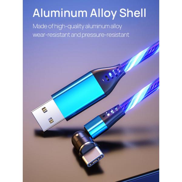 480Mbps Magnetic USB Charging Cable 8000 Times Explosionproof
