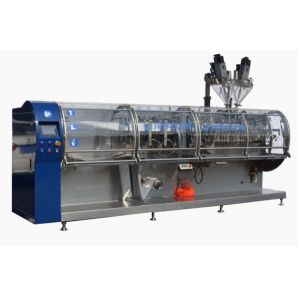5-200g fully Automatic Horizontal Packaging Machinery 60pouches min
