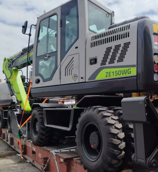 Wholesale 15-ton Class Wheeled Excavator Electro-hydraulic Control For Efficient Earthwork And Loading Operations from china suppliers