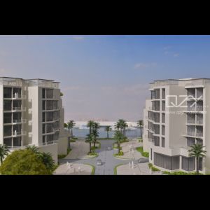 HandCraft Scale 3D Print Architectural Model Doha Les Vagues RéSidence 1/250