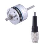 SJ38 Single Turn Gray Code Encoder , Parallel Output Mechanical Absolute