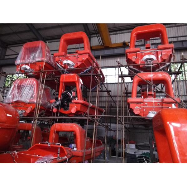 20 Persons Open Type Lifeboats SOLAS Rescue Boats with IACS Class Approval Ceritificate
