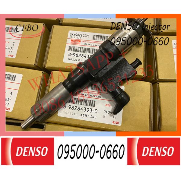 Fuel Injector DENSO ISUZU 4HK1 Engine Common Rail Injector 095000-0660